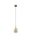ANDRÓMEDA * COLGANTE 1L - BASE ORO - CRISTAL BRONCE 8940